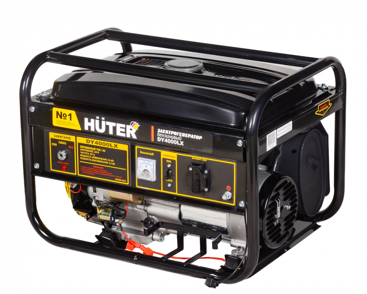 Портативный бензогенератор HUTER DY4000LX