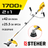 Электрический триммер (сетевая коса) STEHER SEB-42-1700