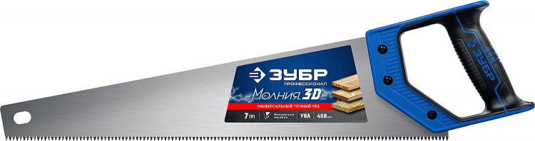 Ножовка универсальная (пила) МОЛНИЯ 3D ЗУБР 15077-45_z01
