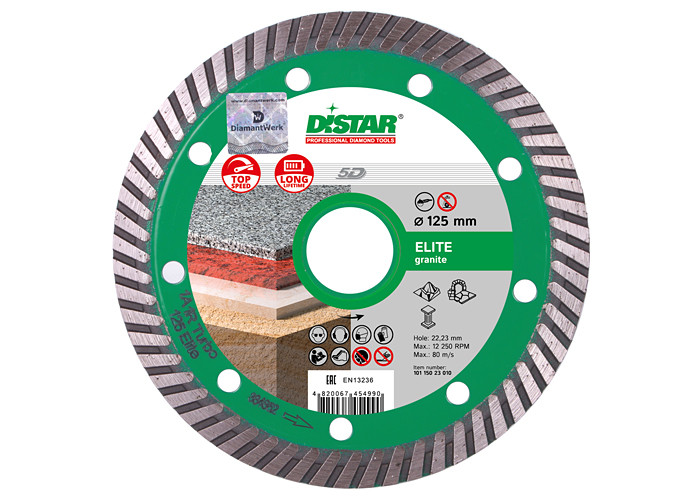 Алмазный диск DISTAR 1A1R Turbo 125 Elite