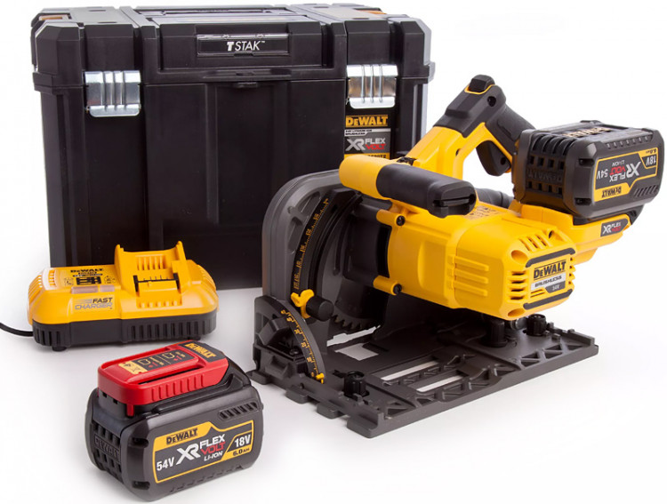 Аккумуляторная погружная пила DeWALT DCS520T2