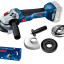 Аккумуляторная болгарка BOSCH GWS 18V-10 Solo