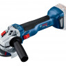 Аккумуляторная болгарка BOSCH GWS 18V-10 Solo