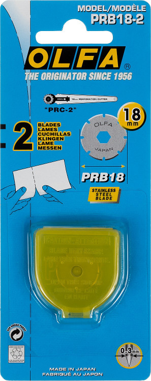Лезвие круговое из нержавеющей стали для PRC-2 OLFA OL-PRB18-2