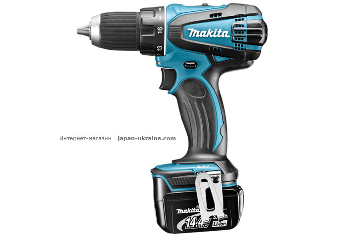Аккумуляторная дрель-шуруповерт MAKITA DDF446RFJ