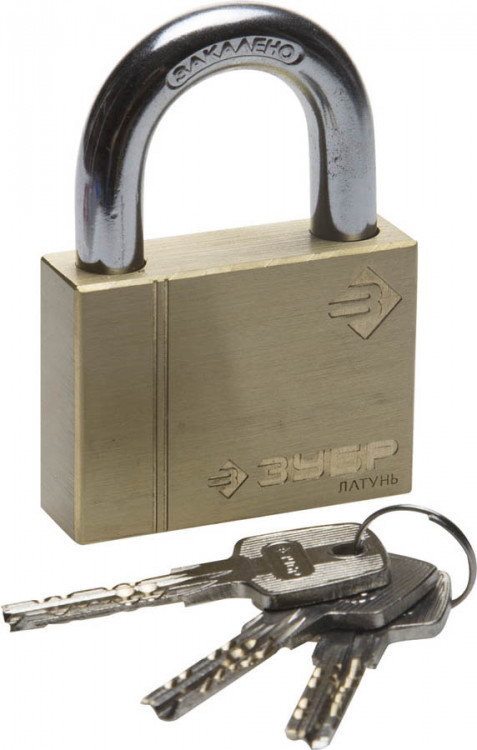 Замок навесной  замок навесной латунный корпус, 37299-60