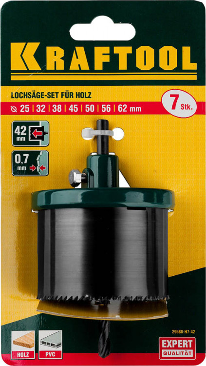 Пила наборная по дереву KRAFTOOL 29582-H7-42