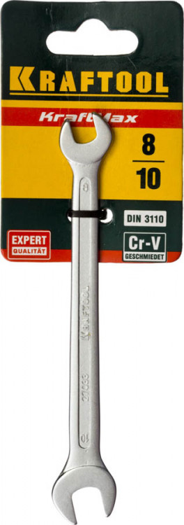 Рожковый ключ KRAFTOOL 27033-08-10