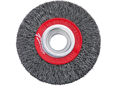 Щётка №033; 315050120 d-150 круглая д/точила,гофриров.