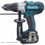 Аккумуляторный ударный шуруповерт MAKITA BHP451RFE