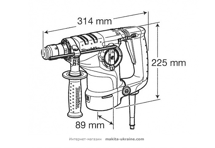 Перфоратор MAKITA HR2810