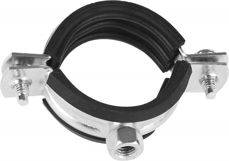 Хомут трубный с гайкой ЗУБР 37850-83-95-1