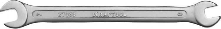 Рожковый ключ KRAFTOOL 27033-06-07