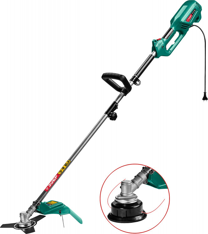 Электрический триммер (коса сетевая) ЗУБР КСВ-38-1300