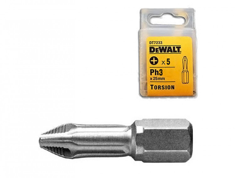 Биты DeWALT DT7233 (5 шт.)