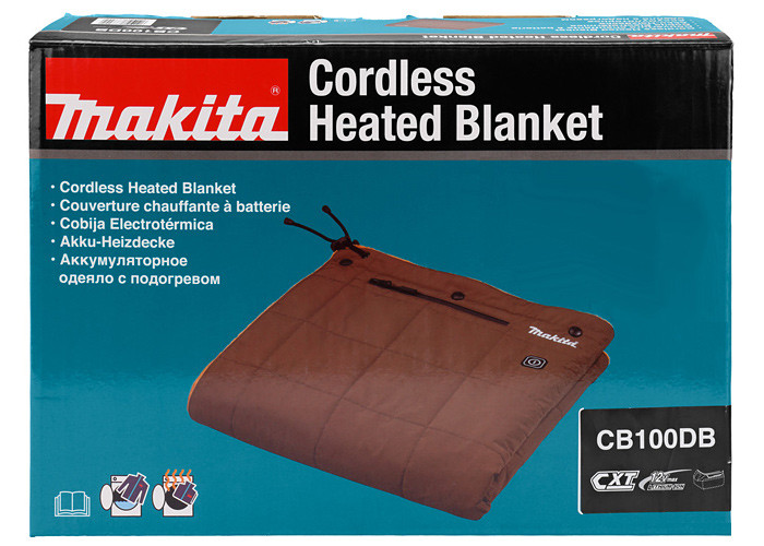 Аккумуляторное одеяло MAKITA CB100DB