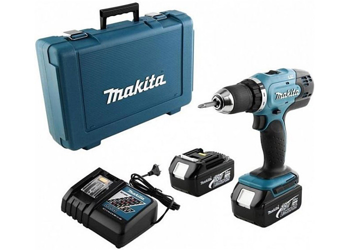 Аккумуляторная дрель-шуруповерт MAKITA DDF453RFE