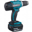 Аккумуляторная дрель-шуруповерт MAKITA DDF453RFE