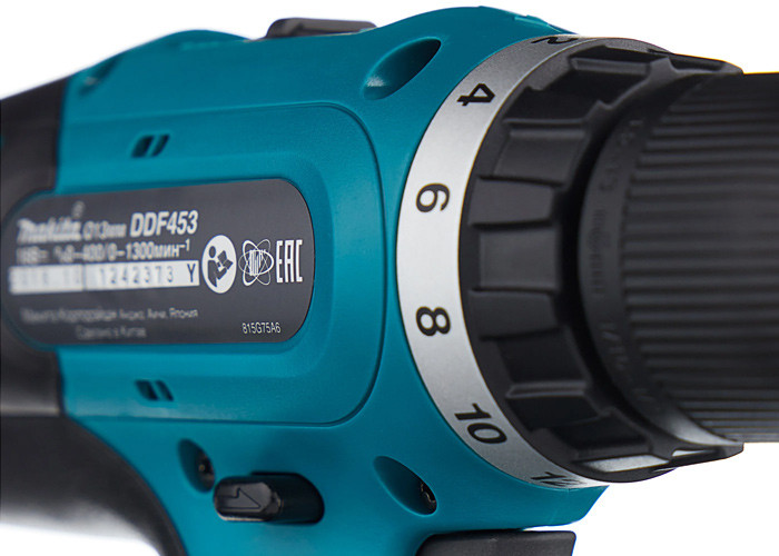 Аккумуляторная дрель-шуруповерт MAKITA DDF453RFE