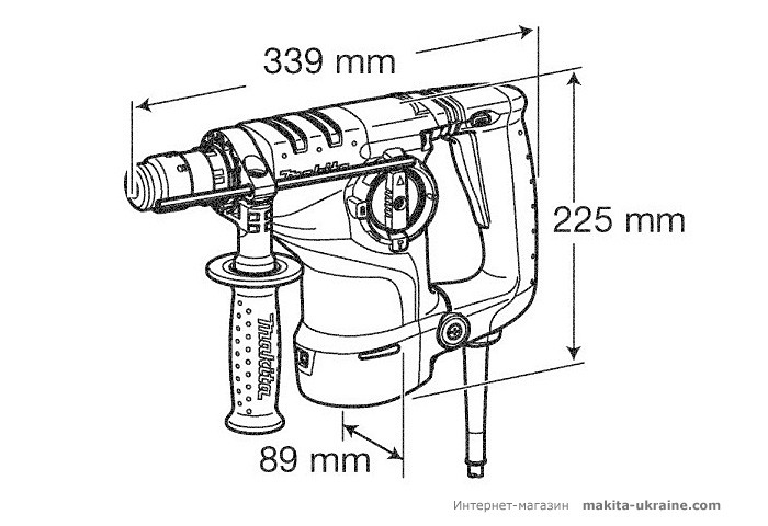 Перфоратор MAKITA HR2810T