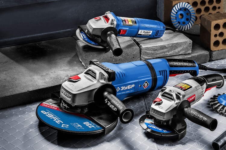 Угловая шлифмашина ЗУБР УШМ-П230-2600 ПВСТ