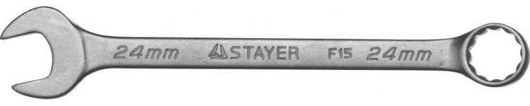 Комбинированный гаечный ключ STAYER 27085-24