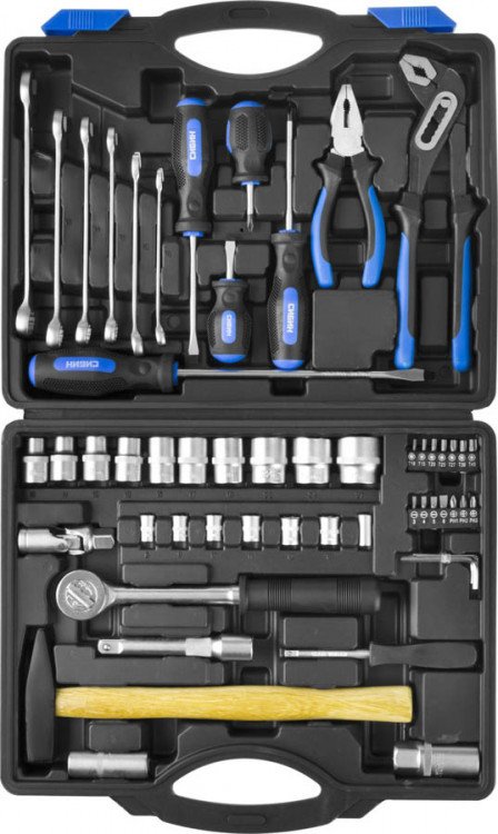 Набор автомобильного инструмента СИБИН 27765-H56