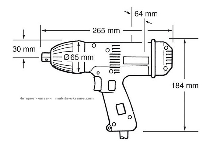 Ударный гайковерт MAKITA 6904VH