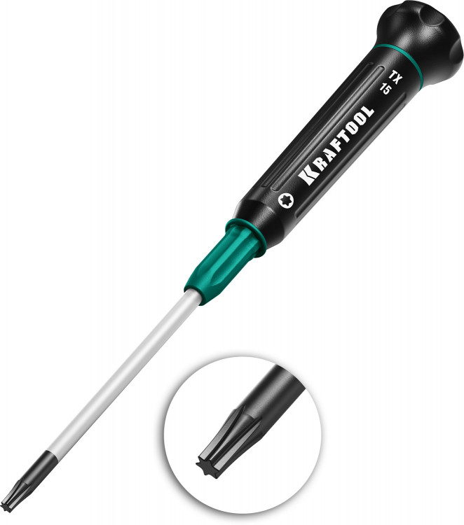 Отвертка для точных работ KRAFTOOL 25684-15