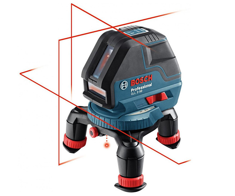 Линейный нивелир BOSCH GLL 3-50 + BM1 + L-BOXX