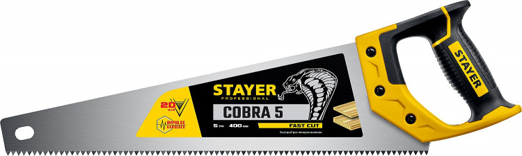 Ножовка по дереву (пила) COBRA 5 STAYER 1506-40_z02