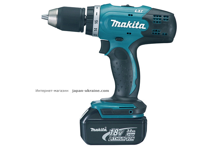 Аккумуляторная дрель-шуруповерт MAKITA DDF453RFE3