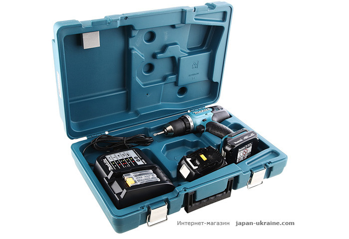 Аккумуляторная дрель-шуруповерт MAKITA DDF453RFE3