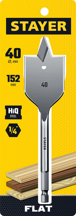 Сверло по дереву перовое STAYER 2950-40_z01