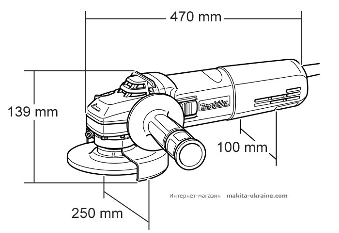 Болгарка MAKITA 9079SF