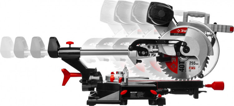 Пила торцовочная ЗУБР ЗПТ-255-1800 ПЛР