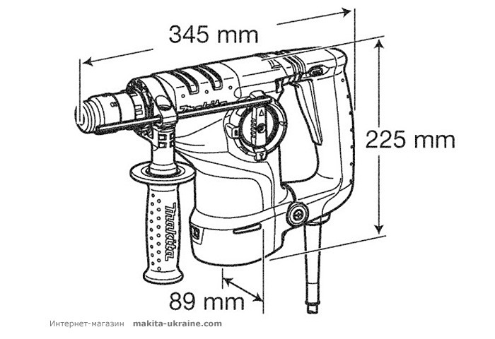 Перфоратор MAKITA HR2811FT