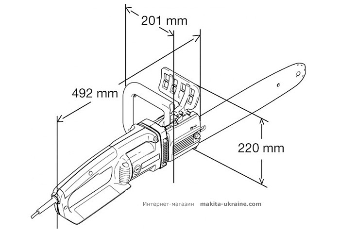 Цепная электропила MAKITA UC4051A