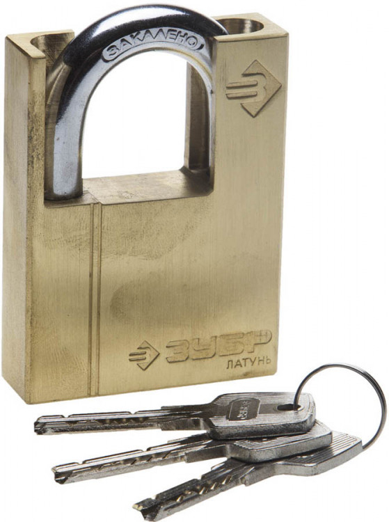 Замок навесной  замок навесной латунный корпус, 37297-60