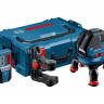 Линейный нивелир BOSCH GLL 3-50 + BM1 + LR2 + L-BOXX