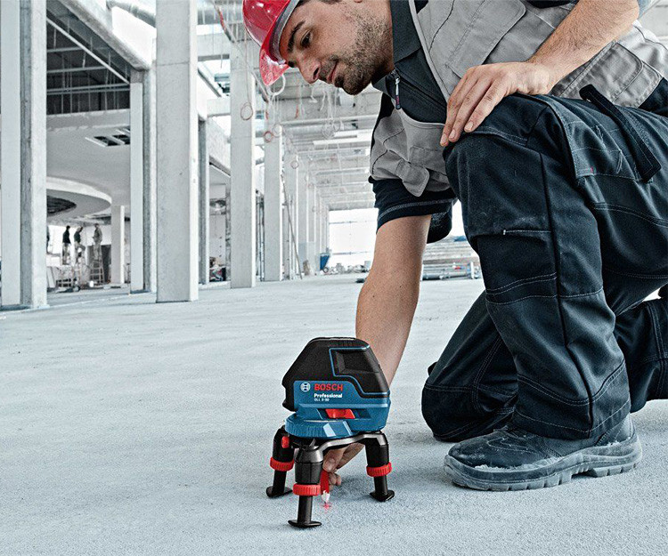 Линейный нивелир BOSCH GLL 3-50 + BM1 + LR2 + L-BOXX