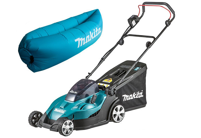 Аккумуляторная газонокосилка MAKITA SOFA-DLM460PT2 + ламзак