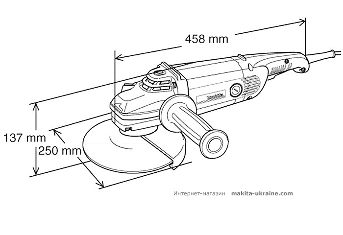 Болгарка MAKITA GA9010C
