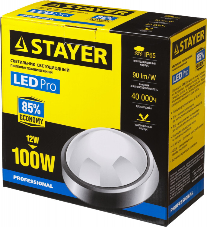 Светильник STAYER 57362-100-S