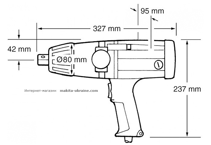 Ударный гайковерт MAKITA 6906