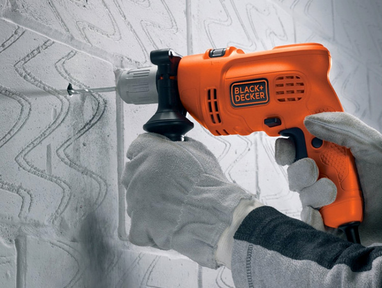 Ударная дрель BLACK&DECKER KR504CRE