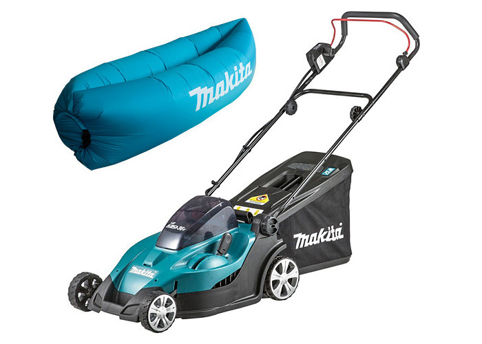 Аккумуляторная газонокосилка MAKITA SOFA-DLM460Z + ламзак