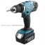 Аккумуляторная дрель-шуруповерт MAKITA DDF453SFX7