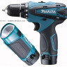 Аккумуляторный шуруповерт MAKITA DF330DWLE