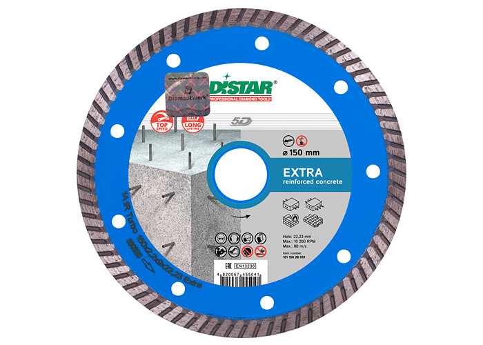 Алмазный диск DISTAR 1A1R Turbo 150 Extra